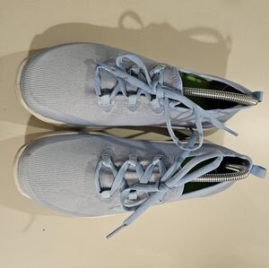 Oofos Womans Size 9 Blue Sport LS Low Shoe